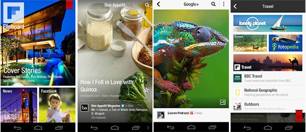 Flipboard Magazine Styled Android App