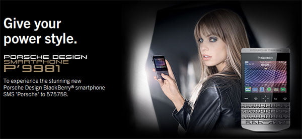 RIM launches BlackBerry Porsche Design P’9981 Smartphone in India