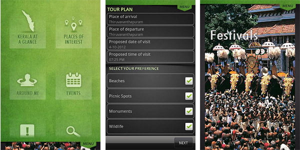 Kerala Tourism Android App