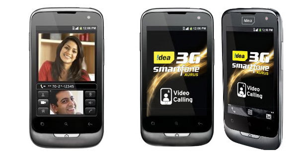 Idea Cellular 3G Android Smartphone 'Aurus'