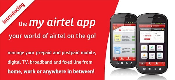 Airtel launches ‘my airtel’ mobile app for Customers to Manage Airtel services