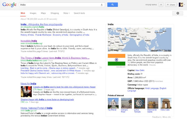 Google redesigns search results page - Removes Sidebar