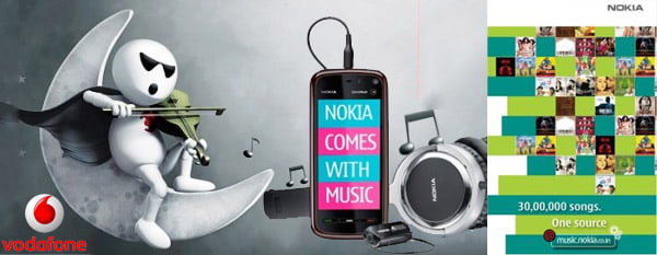 Nokia Partners with Vodafone India to bring Carrier Billing for Nokia Music Store