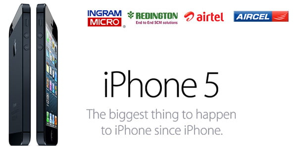 Apple iPhone 5 officially launched in India - Airtel, Aircel special tariff plans