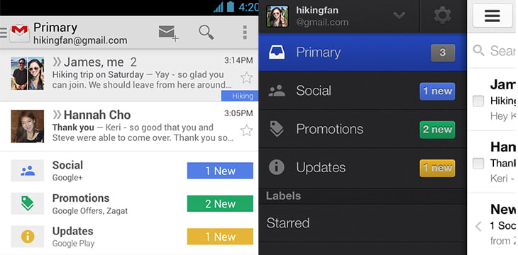 gmail redesigned inbox