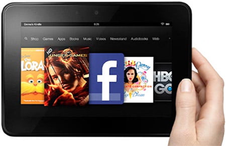 Amazon Kindle Fire HD - 7inch, 1.2 GHz Dual-core CPU, Dolby audio [Review]