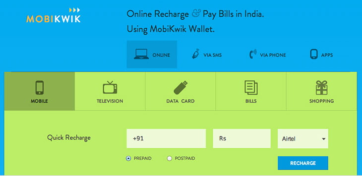 MobiKwik with Instant Recharge and Integrated Wallet service [Review]