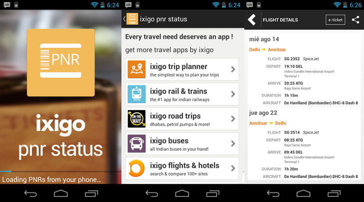 Smart and intuitive PNR Status App from ixigo [Review]