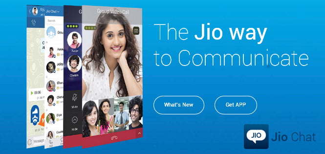 Reliance Jio launches Jio Chat Instant messaging & Calling App