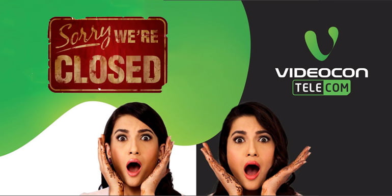 Videocon Telecom to shut down Mobile Services in six telecom circle on 11th May 2016