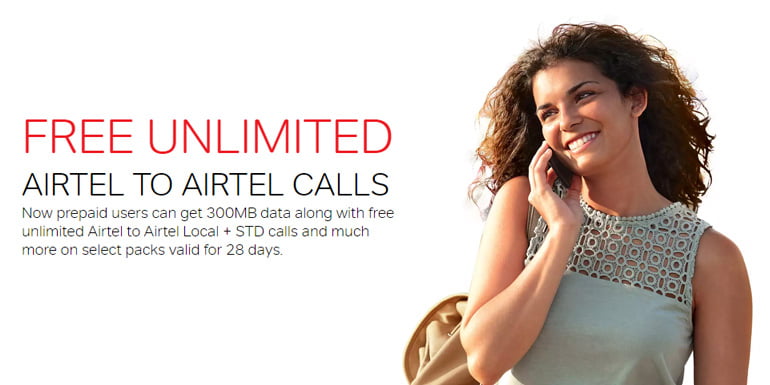 Airtel starts offering Unlimited Free Voice Calls with new Combo Packs