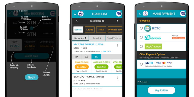 IRCTC Rail Connect app (Beta) - Simple and Faster way to book Train tickets