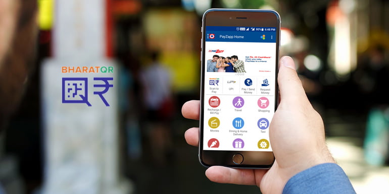 Bharat QR - scan and pay on-the-go for cashless payment