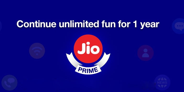 Reliance Jio starts subscription for Jio Prime Membership