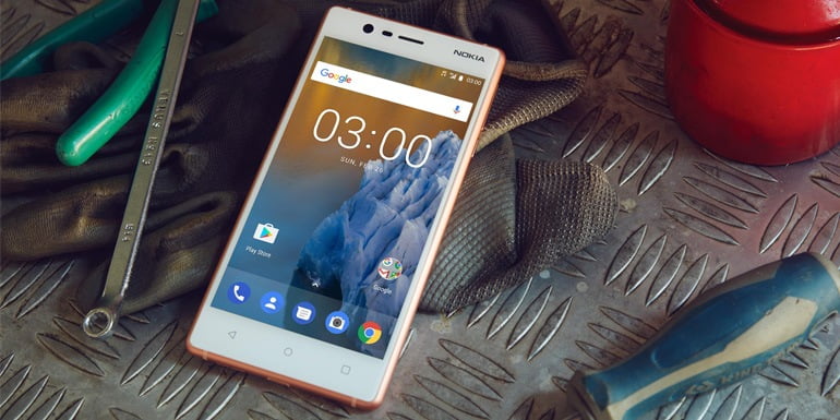 Nokia 3 unveiled with HD display, MediaTek SoC, 4G VoLTE [MWC 2017]