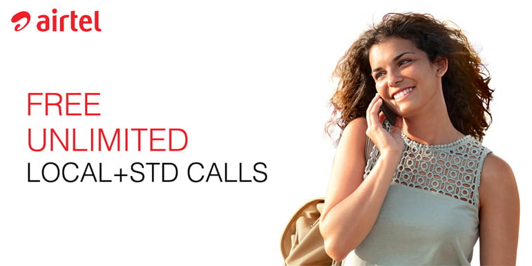 Airtel comes up with Rs 399 Plan Offering Unlimited Calls and data for 70 Days