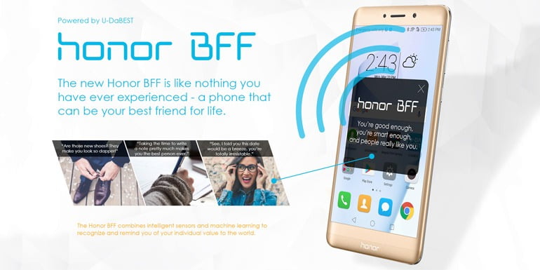 Honor BFF smartphone - April Fool