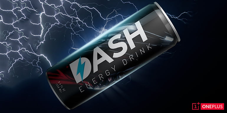 OnePlus Dash Energy drink April Fool