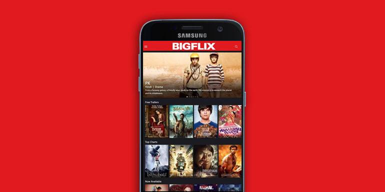 Reliance BigFlix relaunches in India, Premium Subscription starts at Rs 50 per Month