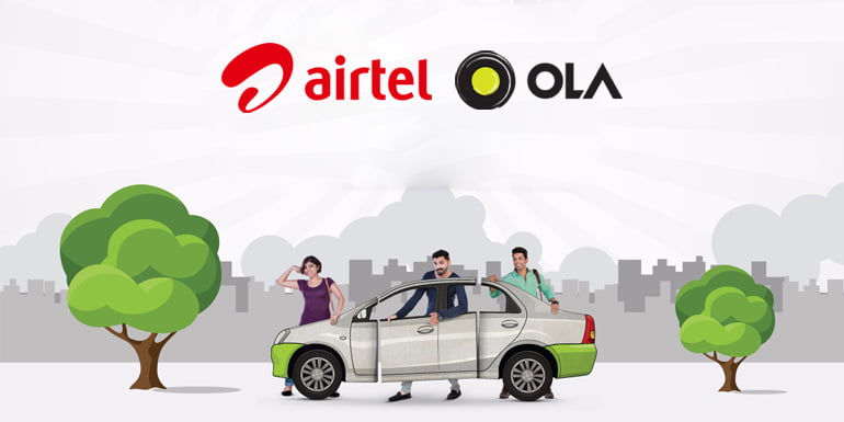 Airtel and Ola partnership to bring each other's digital services to customers