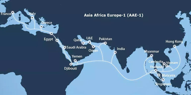 Jio launches Asia-Africa-Europe (AAE-1) Submarine Cable System