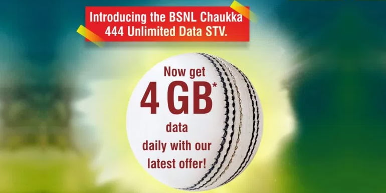 BSNL withdraws Chaukka 444 STV, reduces benefits of Triple Ace 333 STV and Nehle pe Dehla 395 STV