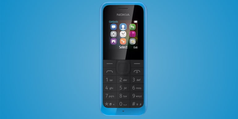 Nokia 105 Feature Phone get's a new life - Relaunches with improved Design