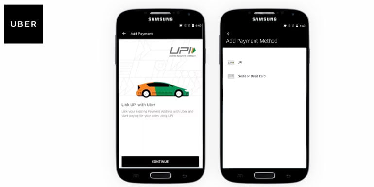 Uber adds UPI payment option in its Ride-hailing App