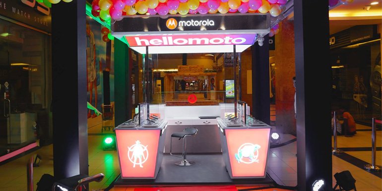 Motorola Launches Exclusive Offline Retail Moto Hub Stores