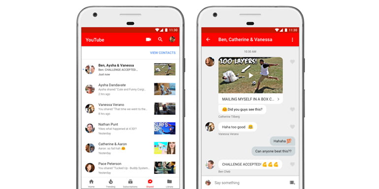 YouTube Introduces A New Way Of Sharing Videos With Chat Feature