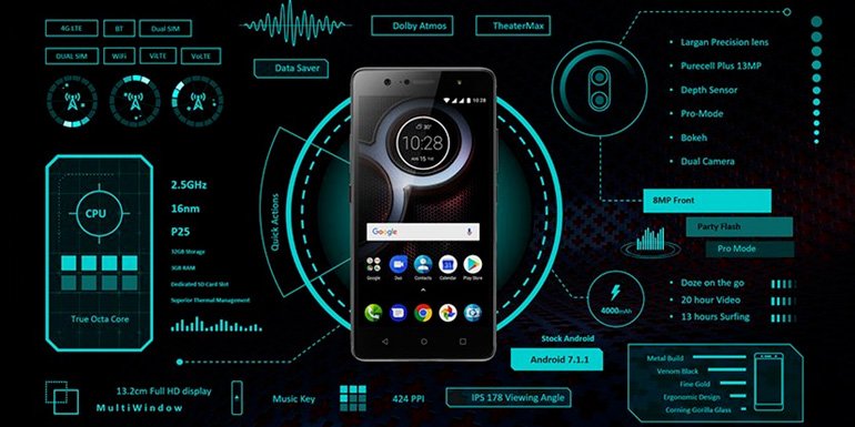 Lenovo K8 Plus and K8 launched in India - Stock Android, Dual Camera