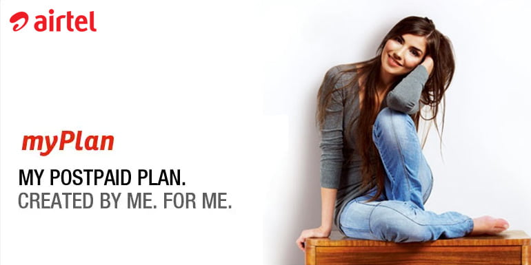 Airtel revamps Postpaid MyPlan Infinity Plans, Adds 10 time more 4G data