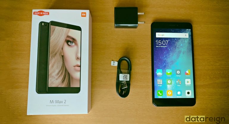 Xiaomi Mi Max 2 Review - Inbox Components and Accessories