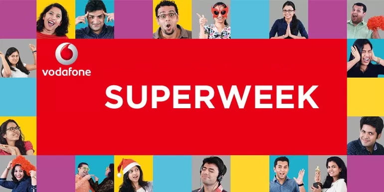 Vodafone India SuperWeek Pack now with Unlimited Calls to any Network