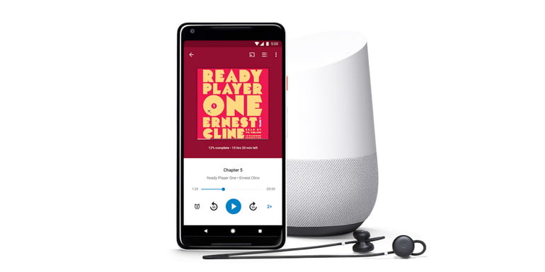 Audiobooks now available on Google Play, supports Google Assistant