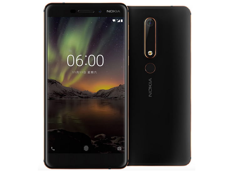 Nokia 6 second generation 2018 android smartphone