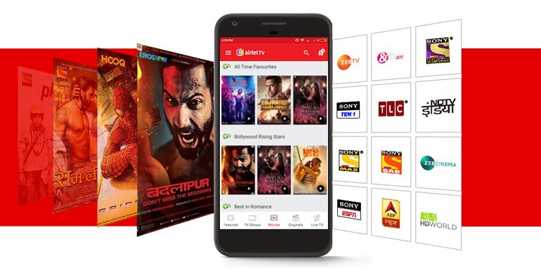 Airtel TV app gains entire catalogue of TV Shows, Movies and Live TV from Hotstar