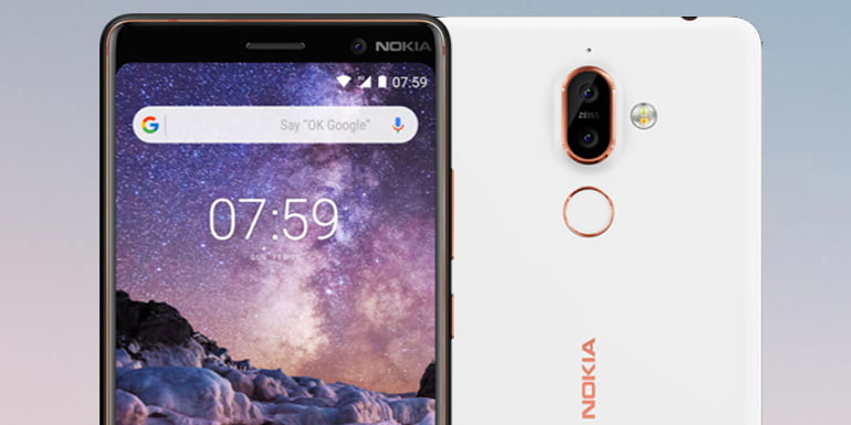 Nokia 7 Plus Android One smartphone