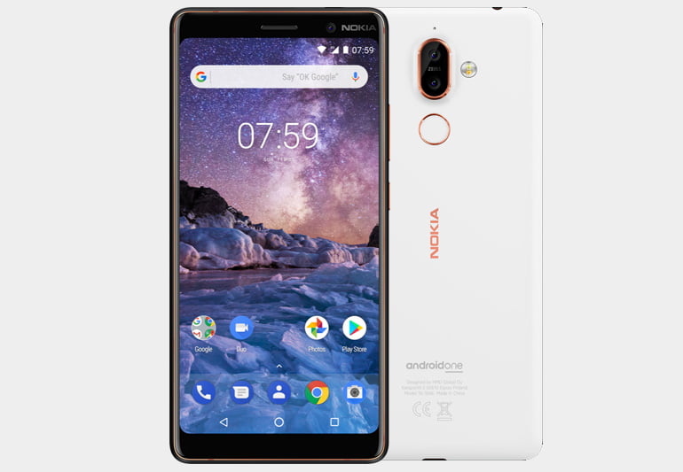 Nokia 7 Plus Android One smartphone with Zeiss Optics