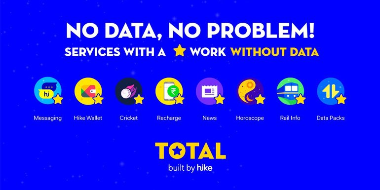 Hike Develops Android Based Total OS That Works Without Data