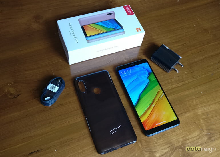 Xiaomi Redmi Note 5 Pro full box package content