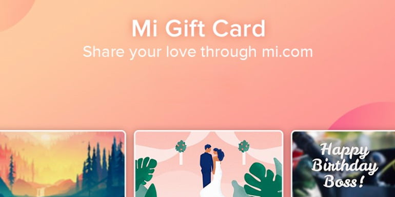 Xiaomi launches Mi Gift Card in India