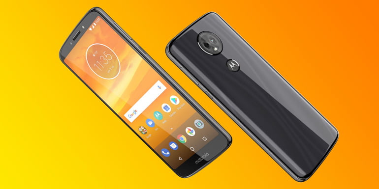 Moto E5 Plus android smartphone