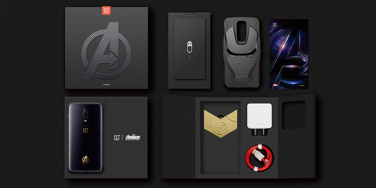 OnePlus 6 Avengers Edition smartphone