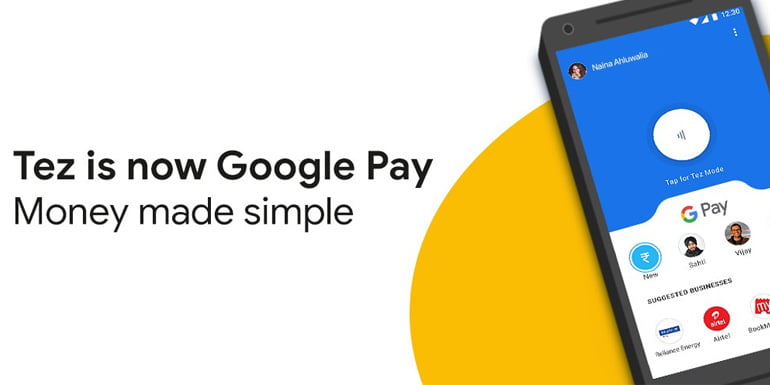 Google Tez will now be called Google Pay