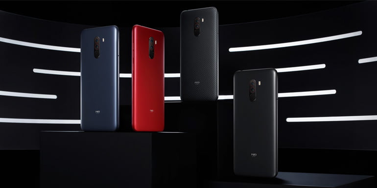 Xiaomi Poco F1 colour options, cases and skins