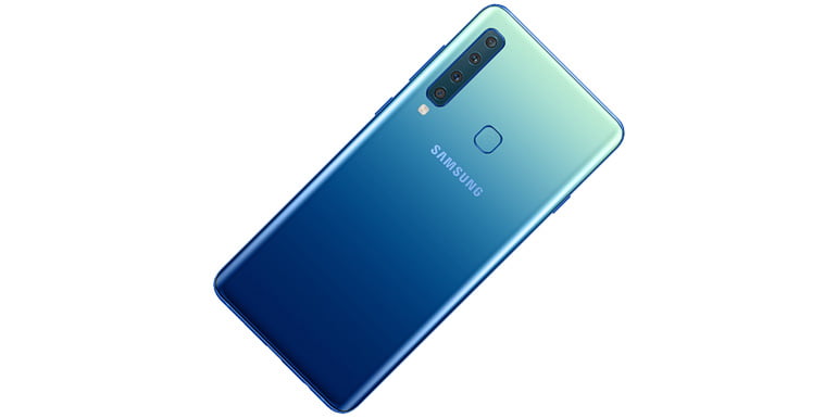 Samsung Galaxy A9 (2018) with quad camera