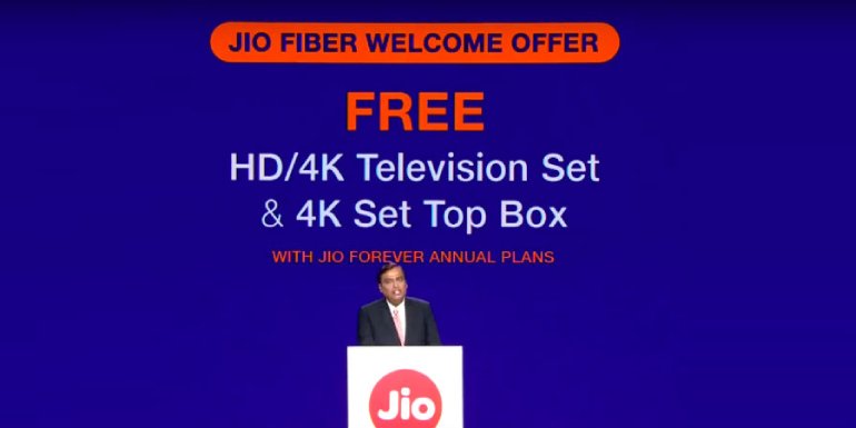 Jio Fiber broadband service Plans and Tariffs