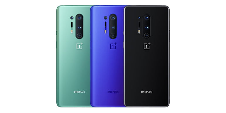 OnePlus 8 Pro smartphone with 120hz