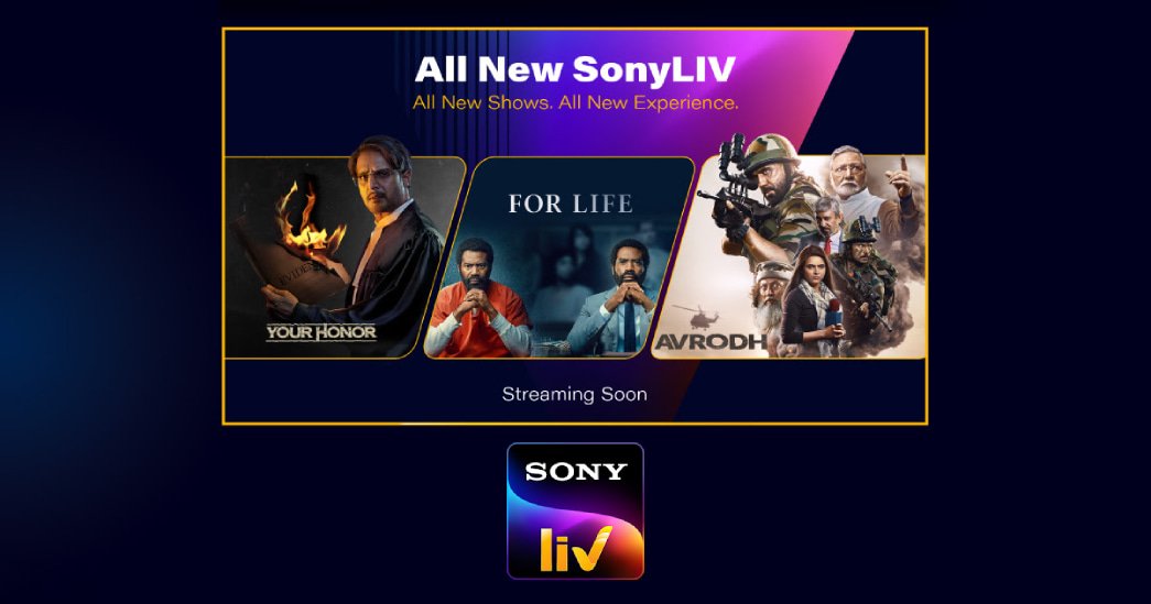 The all new SonyLIV with new exclusives, TV shows and movies